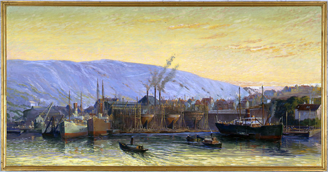 Jens Wangs Industribilder Fra 1914 | Industrimuseum - Norsk ...